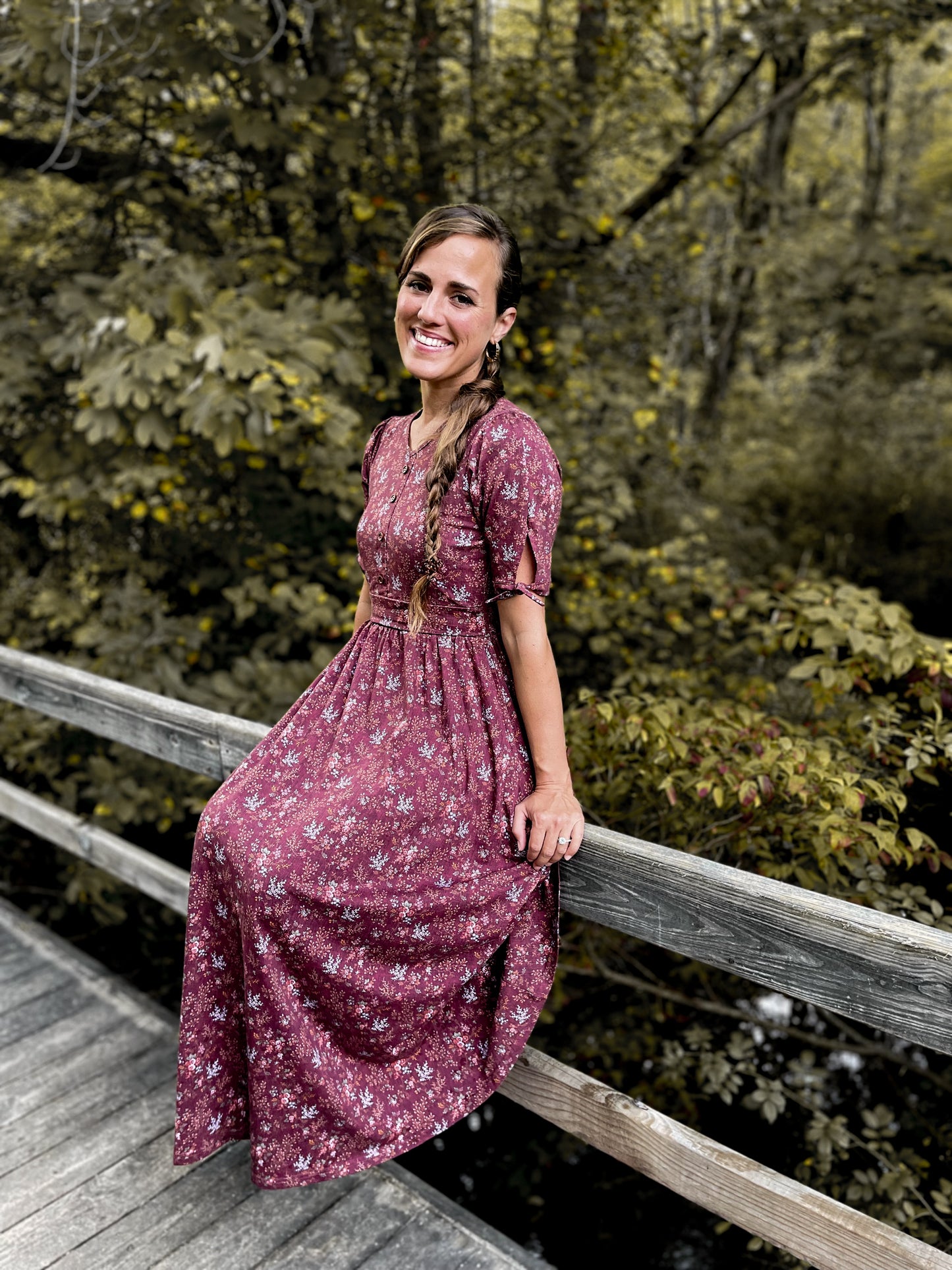 Sangria Bramble ~ Rowena Maxi