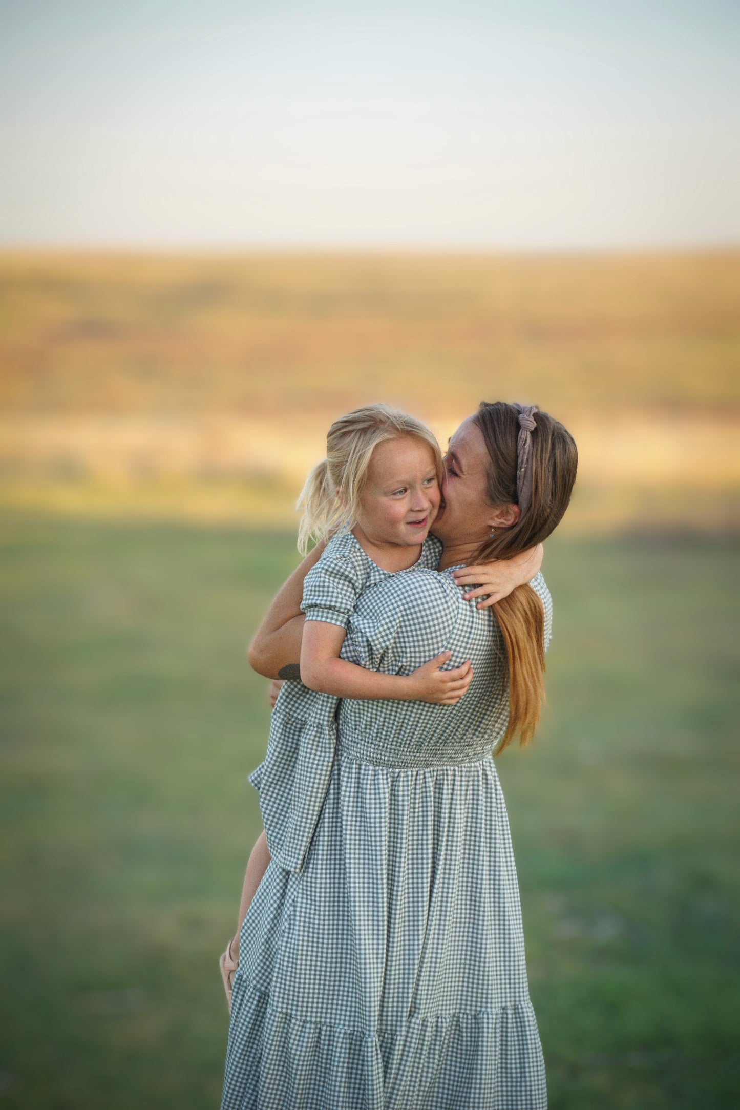 Sweetgrass Gingham ~ Novella Dress