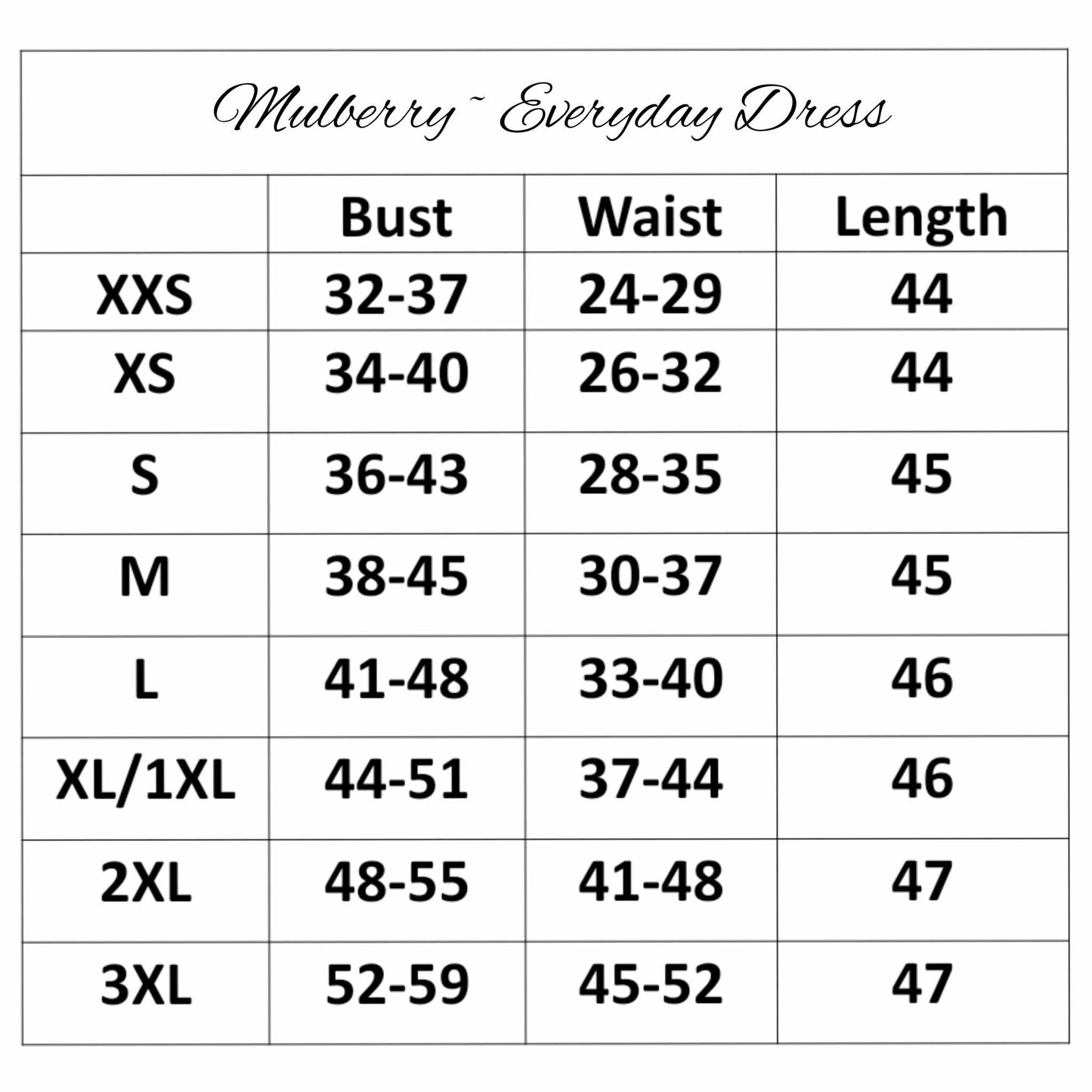 Mulberry ~ Everyday Dress