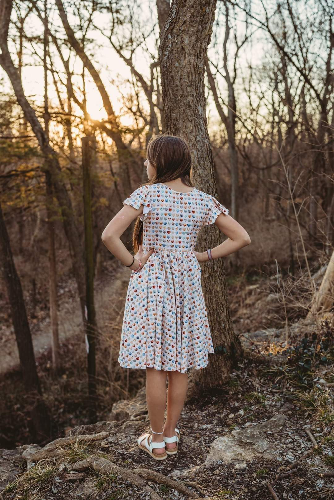 Heartprint ~ Fairy-twirl Dress