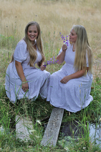 Lavendel ~ Nursing Storybook Dress