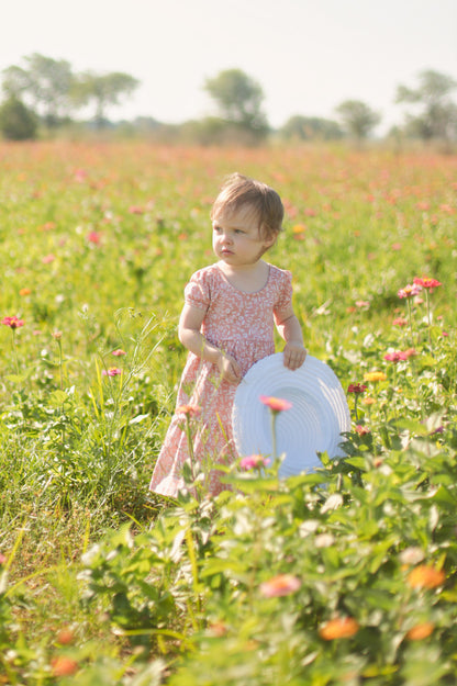 Scripted Floral ~ Novella Dress