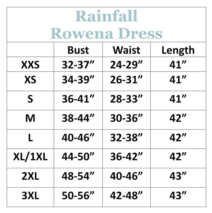 Rainfall ~ Rowena Dress