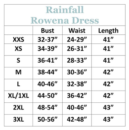 Rainfall ~ Rowena Dress