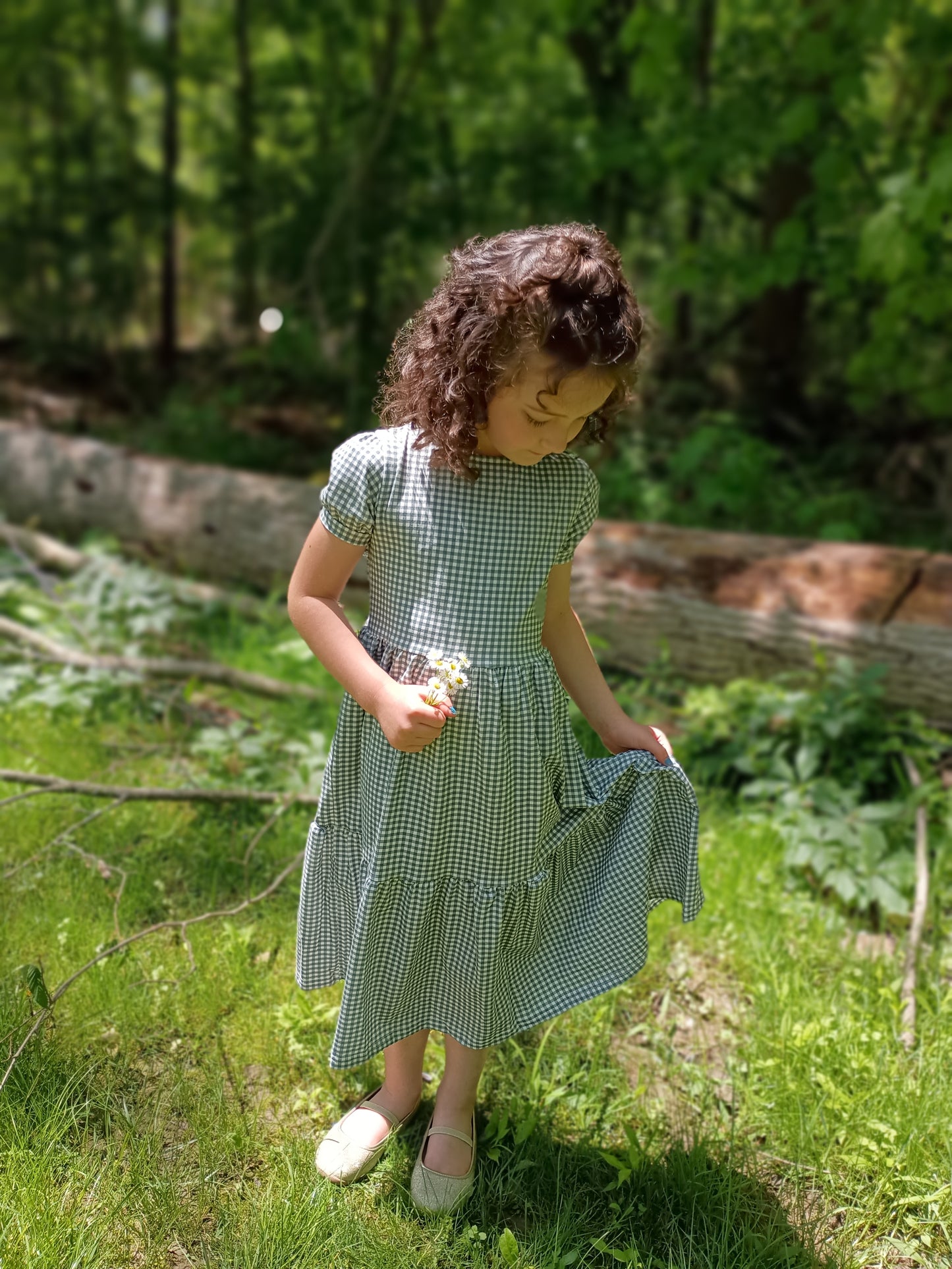 Sweetgrass Gingham ~ Novella Dress