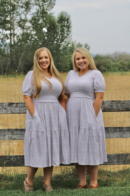 Lavendel ~ Nursing Storybook Dress