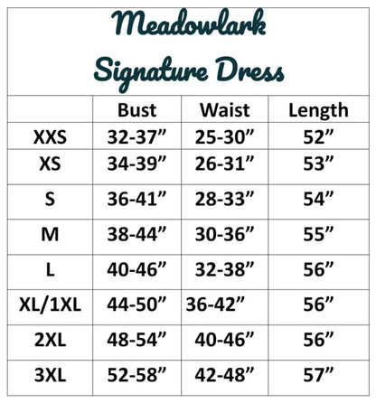 Meadowlark ~ Signature Dress