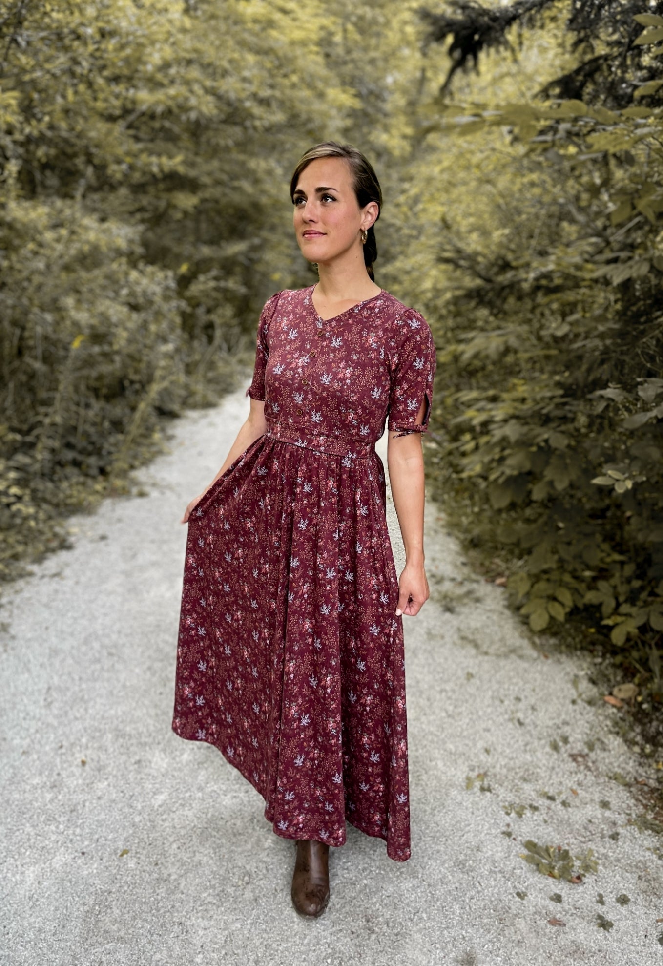 Sangria Bramble ~ Rowena Maxi