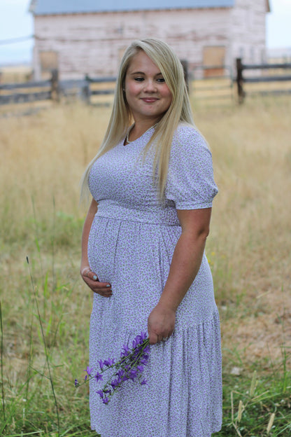 Lavendel ~ Nursing Storybook Dress