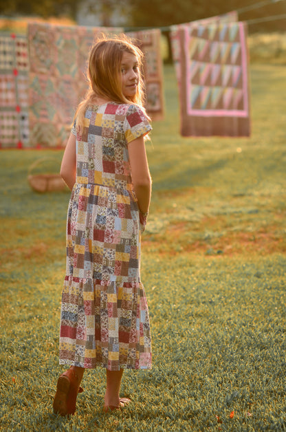 Homespun Harmony ~ Novella Patch Dress