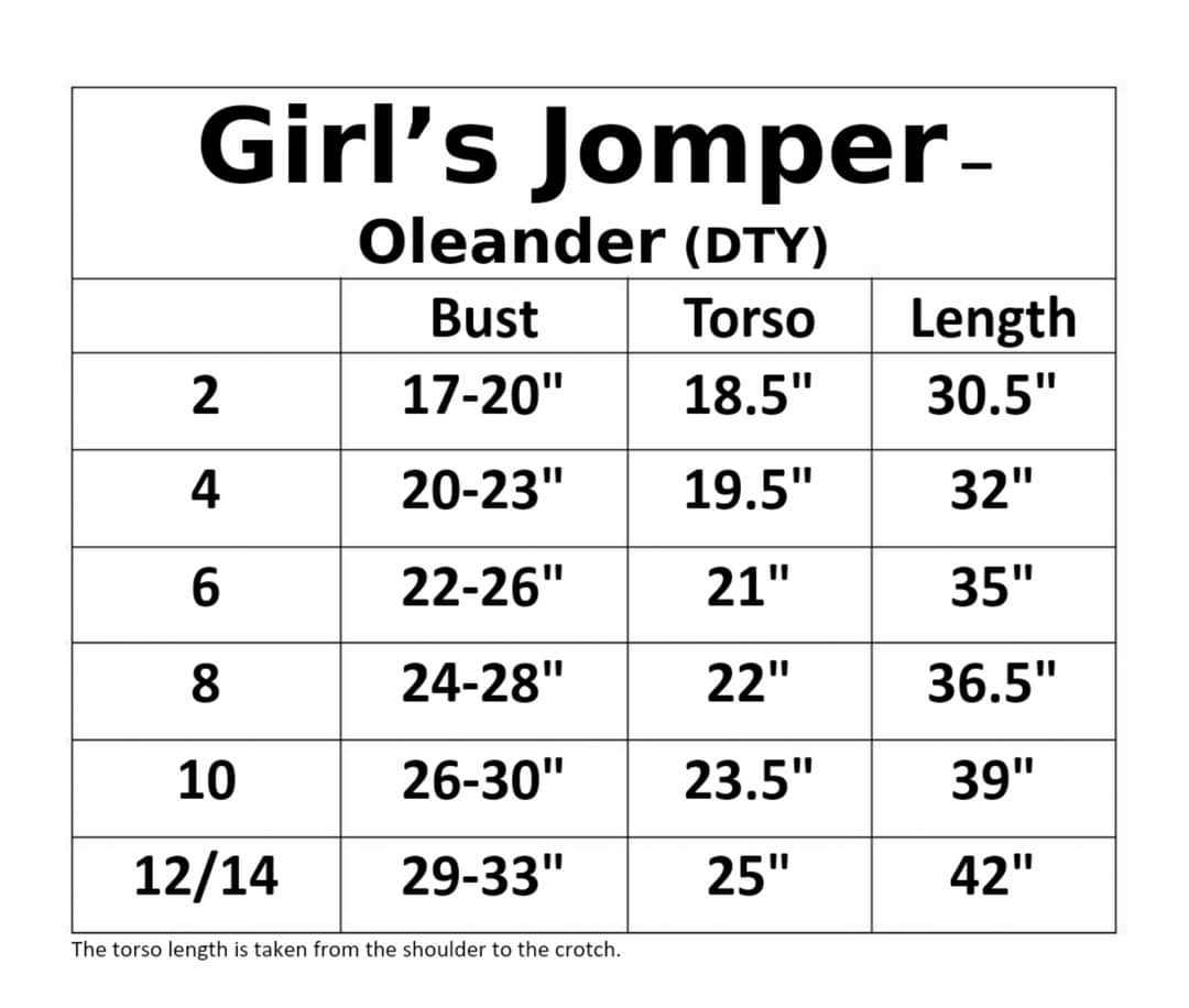 Oleander ~ Girl's Jomper