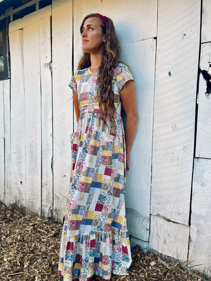 Homespun Harmony ~ Canterbury Patch Maxi