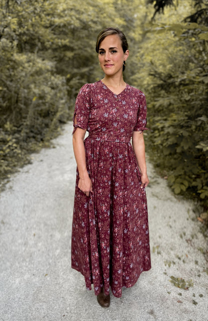 Sangria Bramble ~ Rowena Maxi