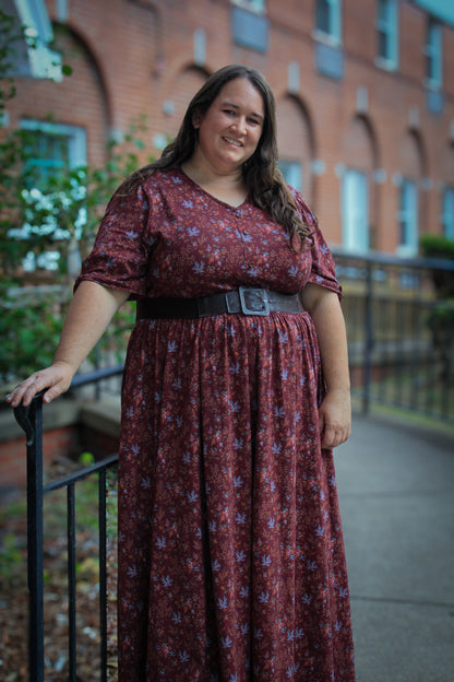 Sangria Bramble ~ Rowena Maxi