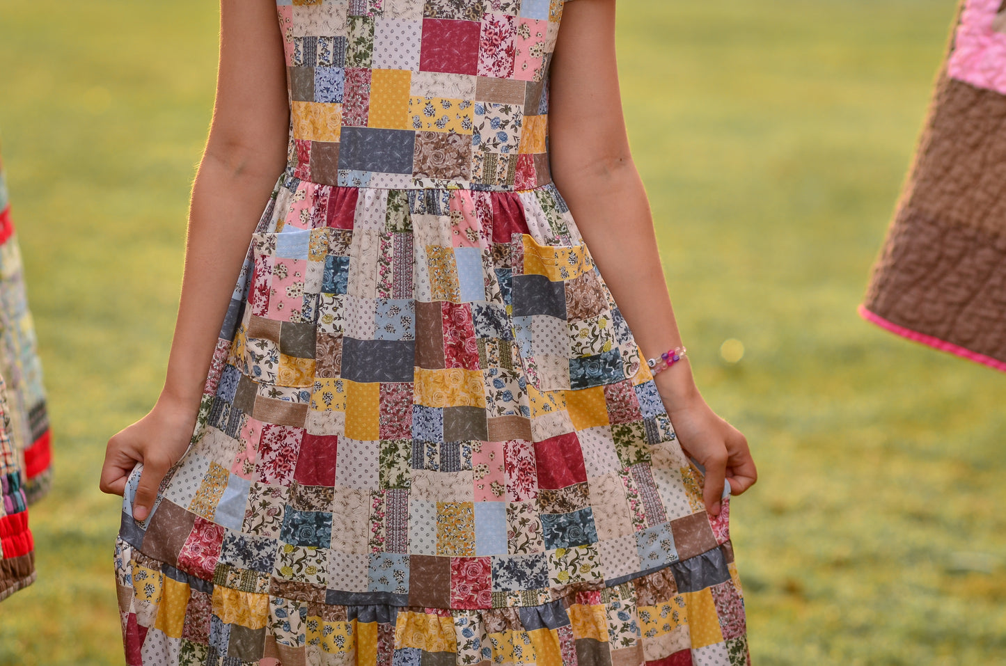 Homespun Harmony ~ Novella Patch Dress