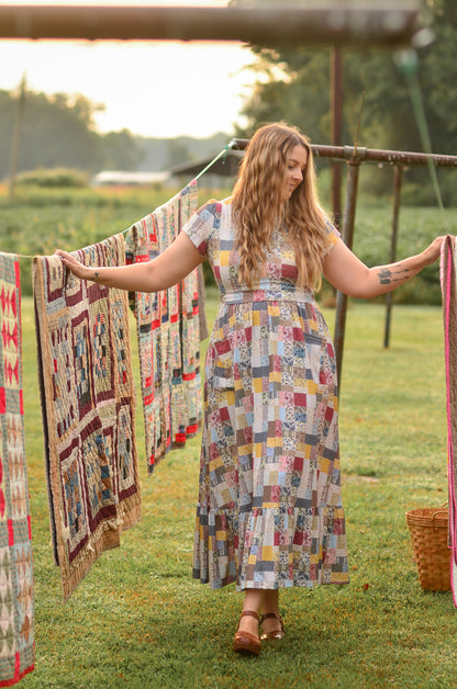 Homespun Harmony ~ Canterbury Patch Maxi