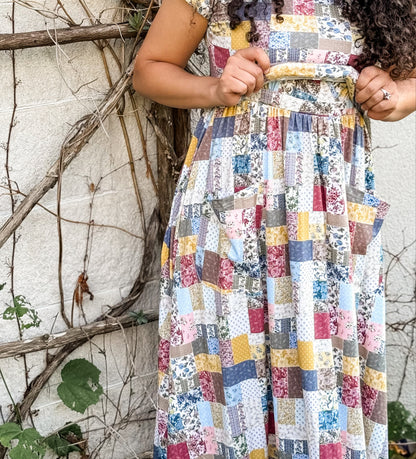 Homespun Harmony ~ Canterbury Patch Maxi