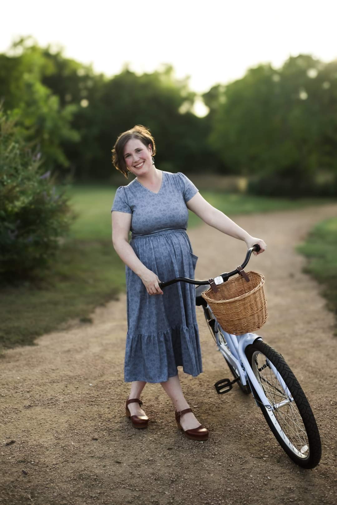 Periwinkle Pedals ~ Canterbury Patch Dress