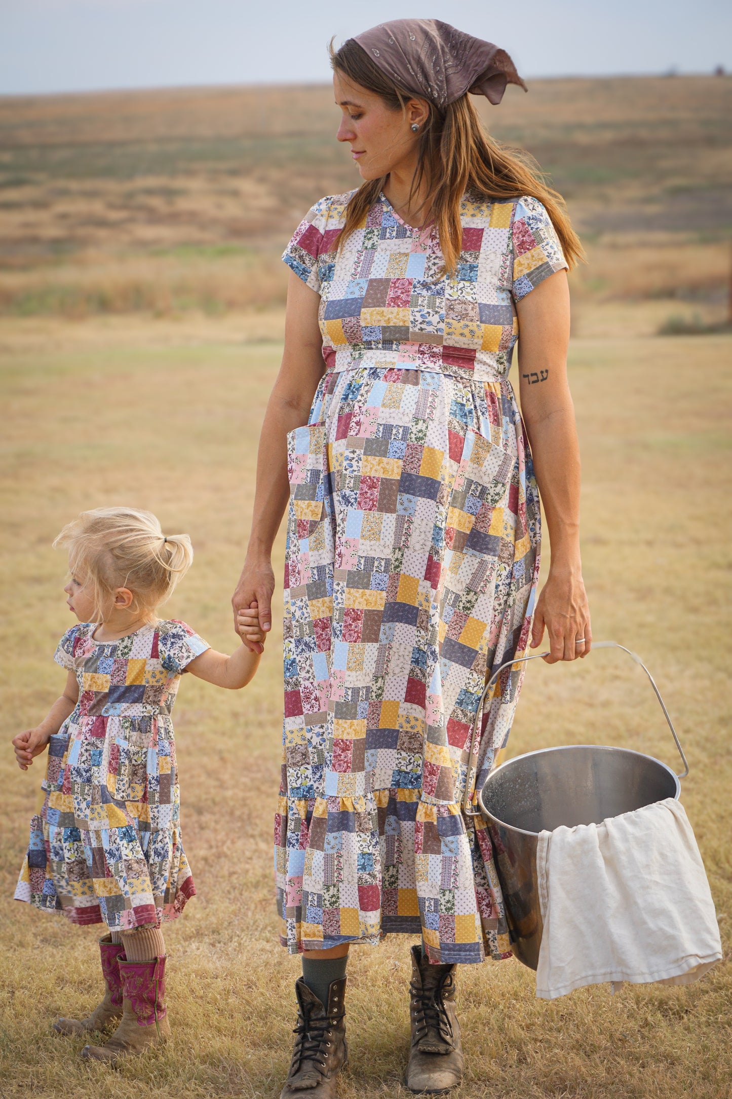 Homespun Harmony ~ Canterbury Patch Maxi