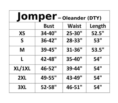 Oleander ~ Jomper