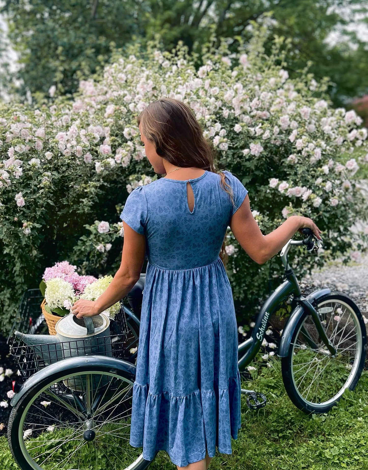 Periwinkle Pedals ~ Canterbury Patch Dress