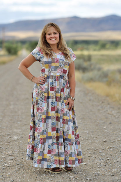 Homespun Harmony ~ Canterbury Patch Maxi