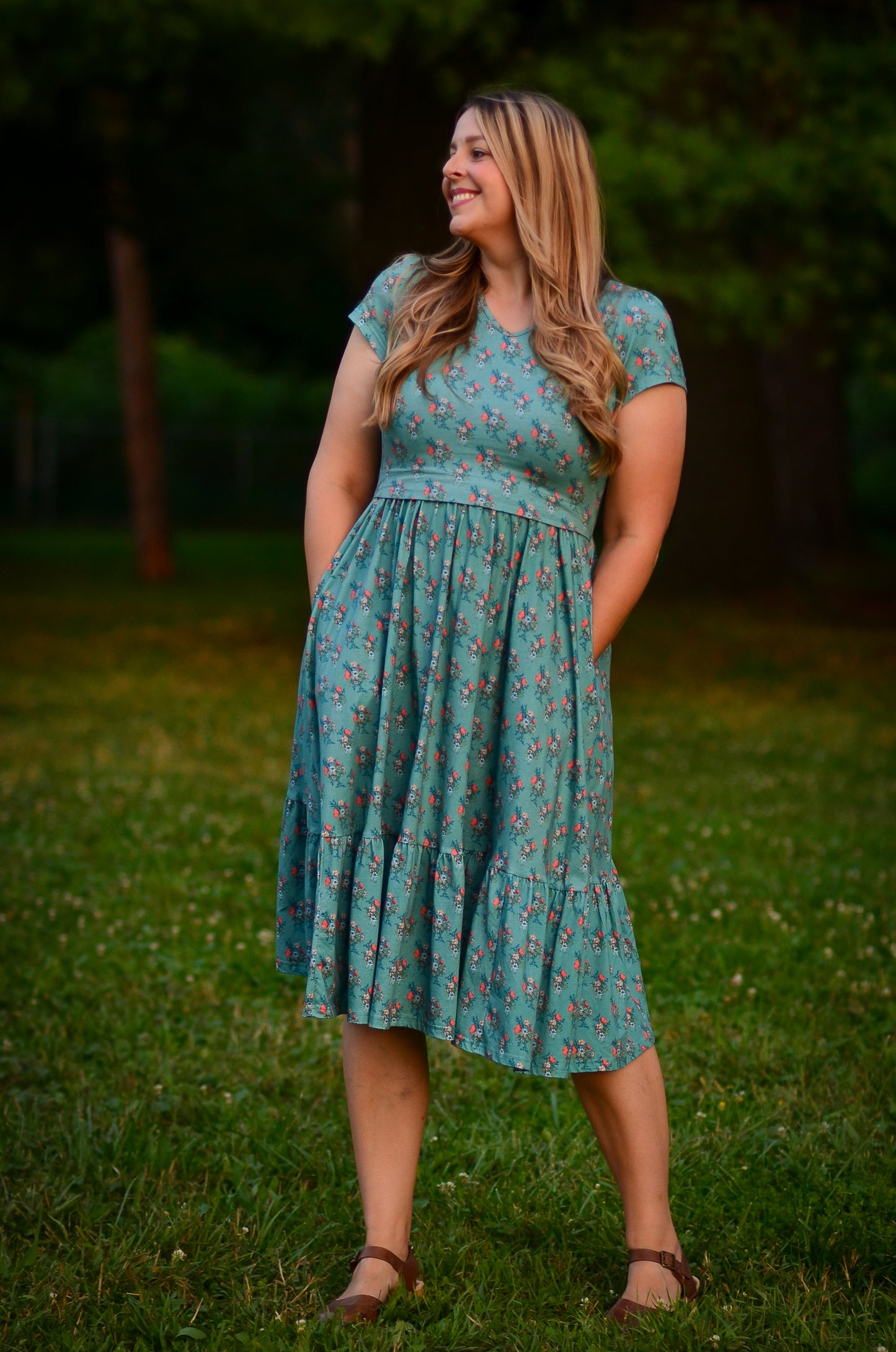 Tandoori Tide ~ Canterbury Dress