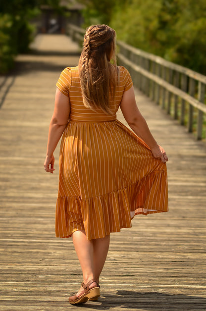 Goldenrod ~ Canterbury Dress