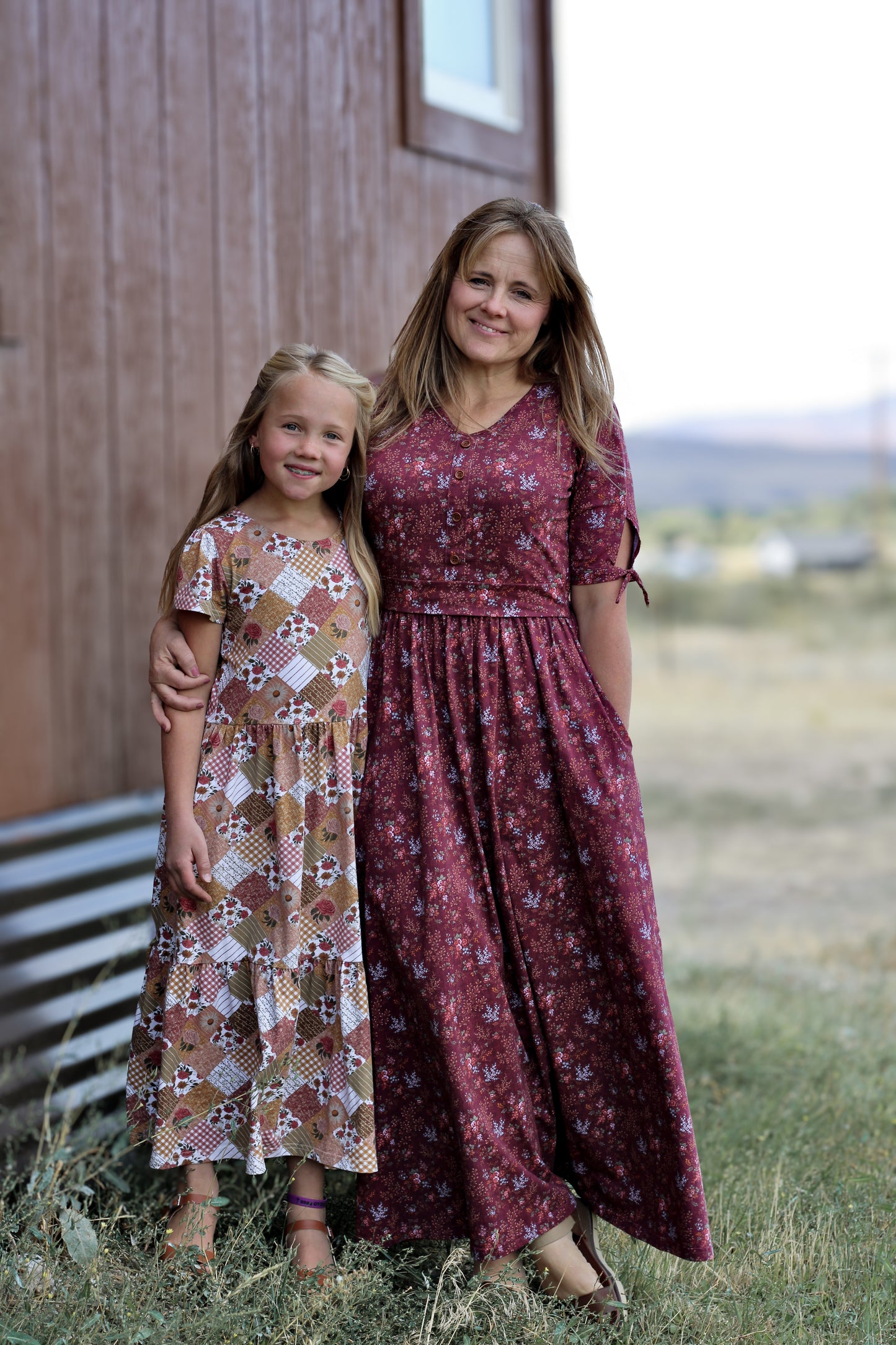 Sangria Bramble ~ Rowena Maxi