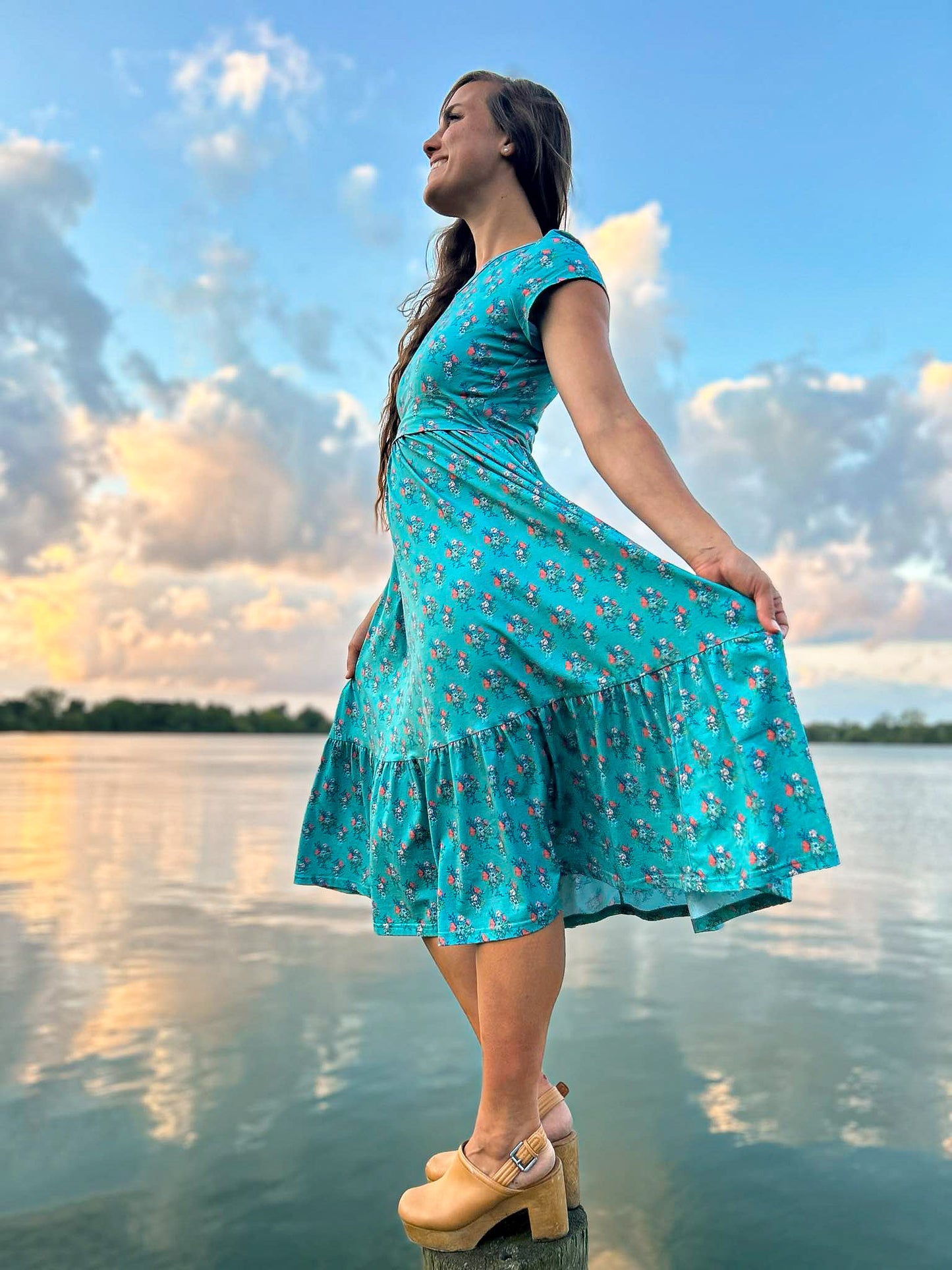 Tandoori Tide ~ Canterbury Dress