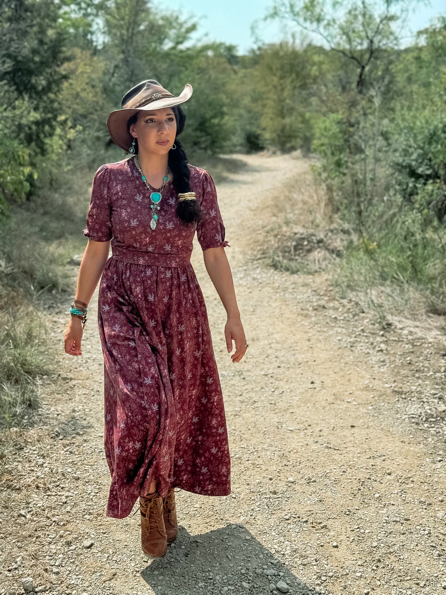 Sangria Bramble ~ Rowena Maxi