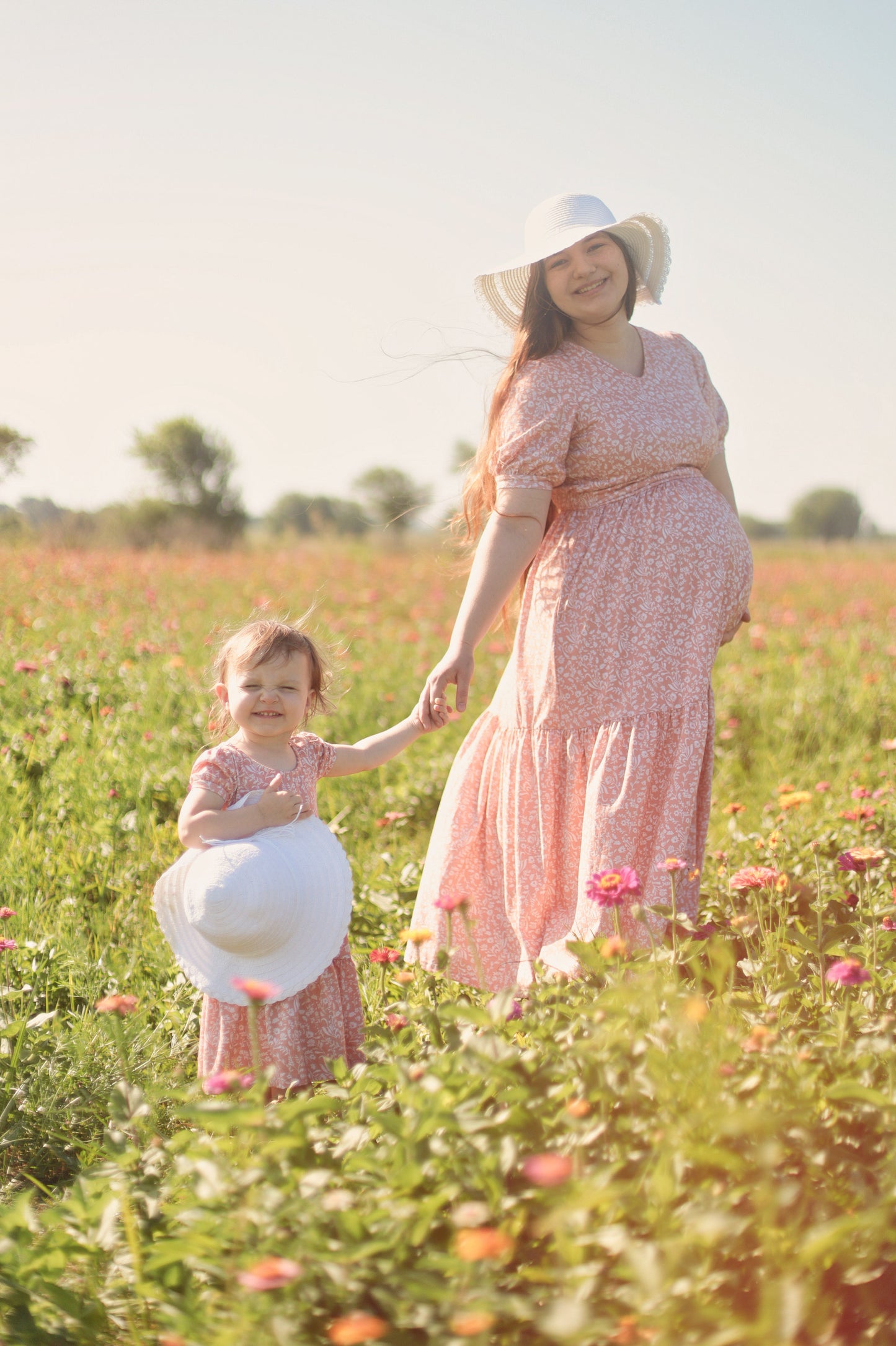 Scripted Floral ~ Storybook Dress