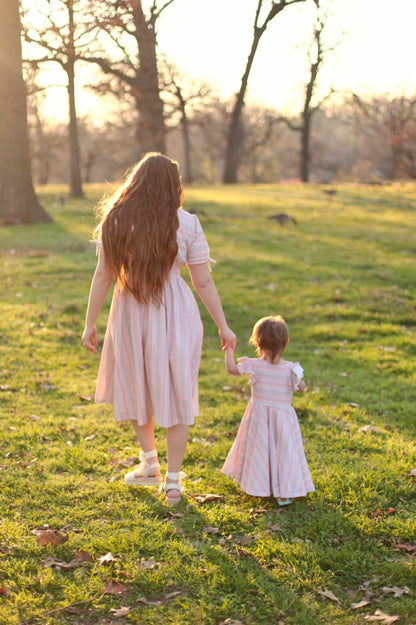 Pastel Pinstripes ~ Fairy-twirl Dress