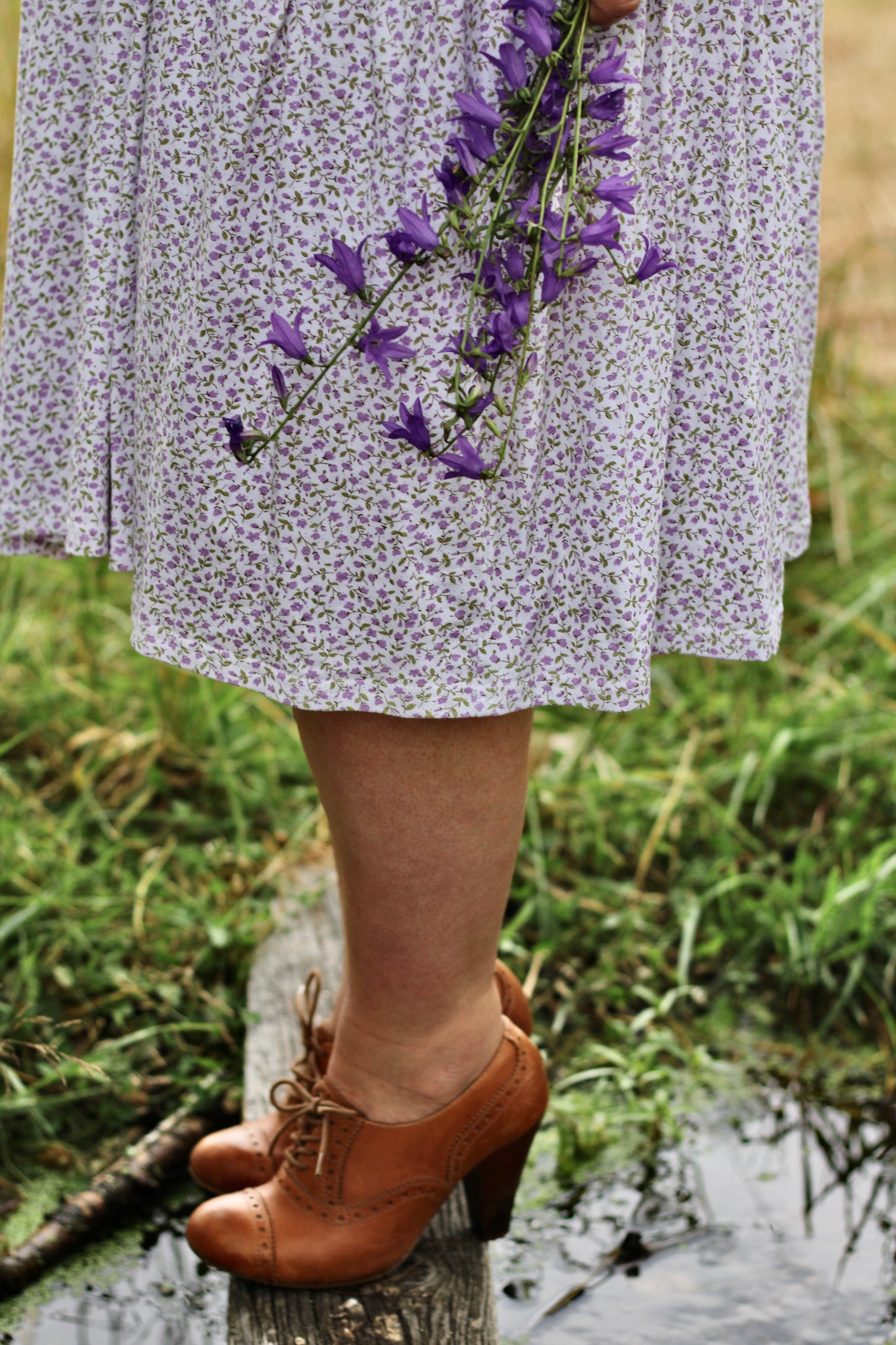 Lavendel ~ Nursing Storybook Dress