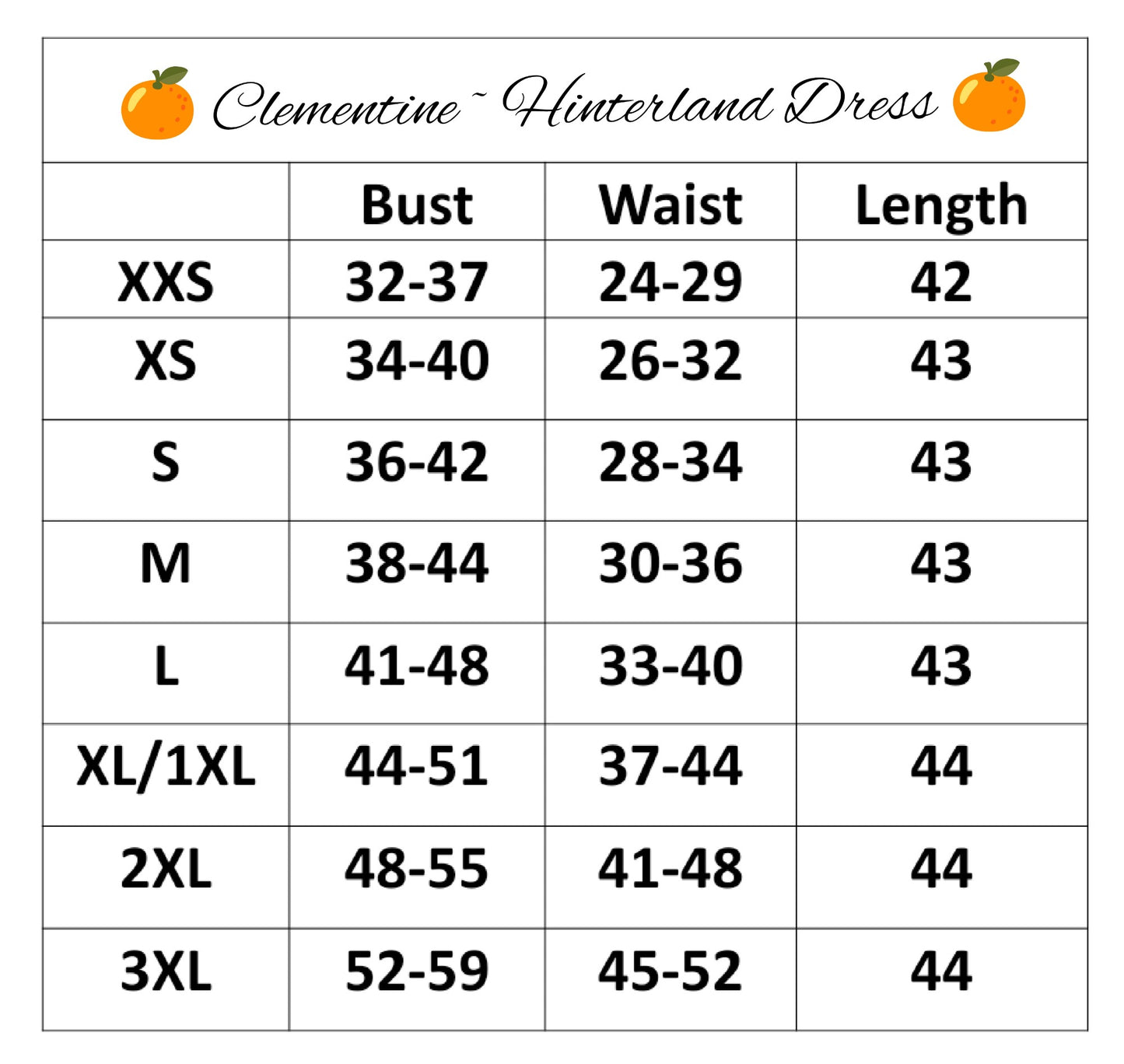 Clementine ~ Hinterland Dress