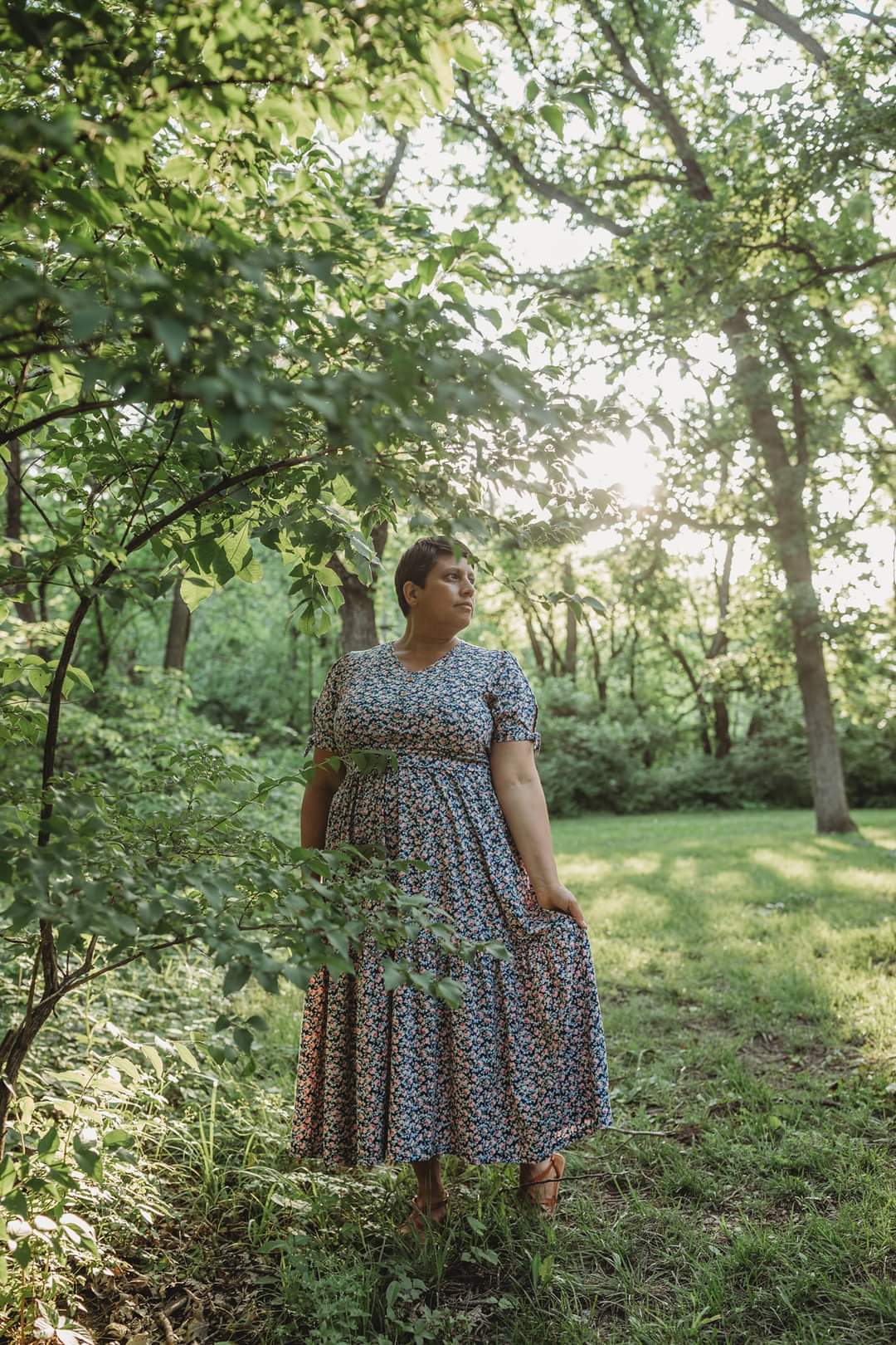 Cottage Rose ~ Hinterland Dress