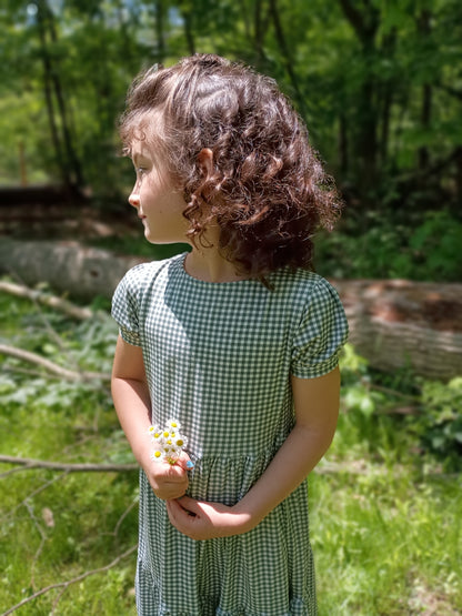 Sweetgrass Gingham ~ Novella Dress