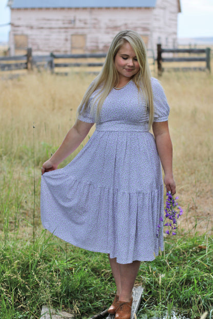 Lavendel ~ Nursing Storybook Dress