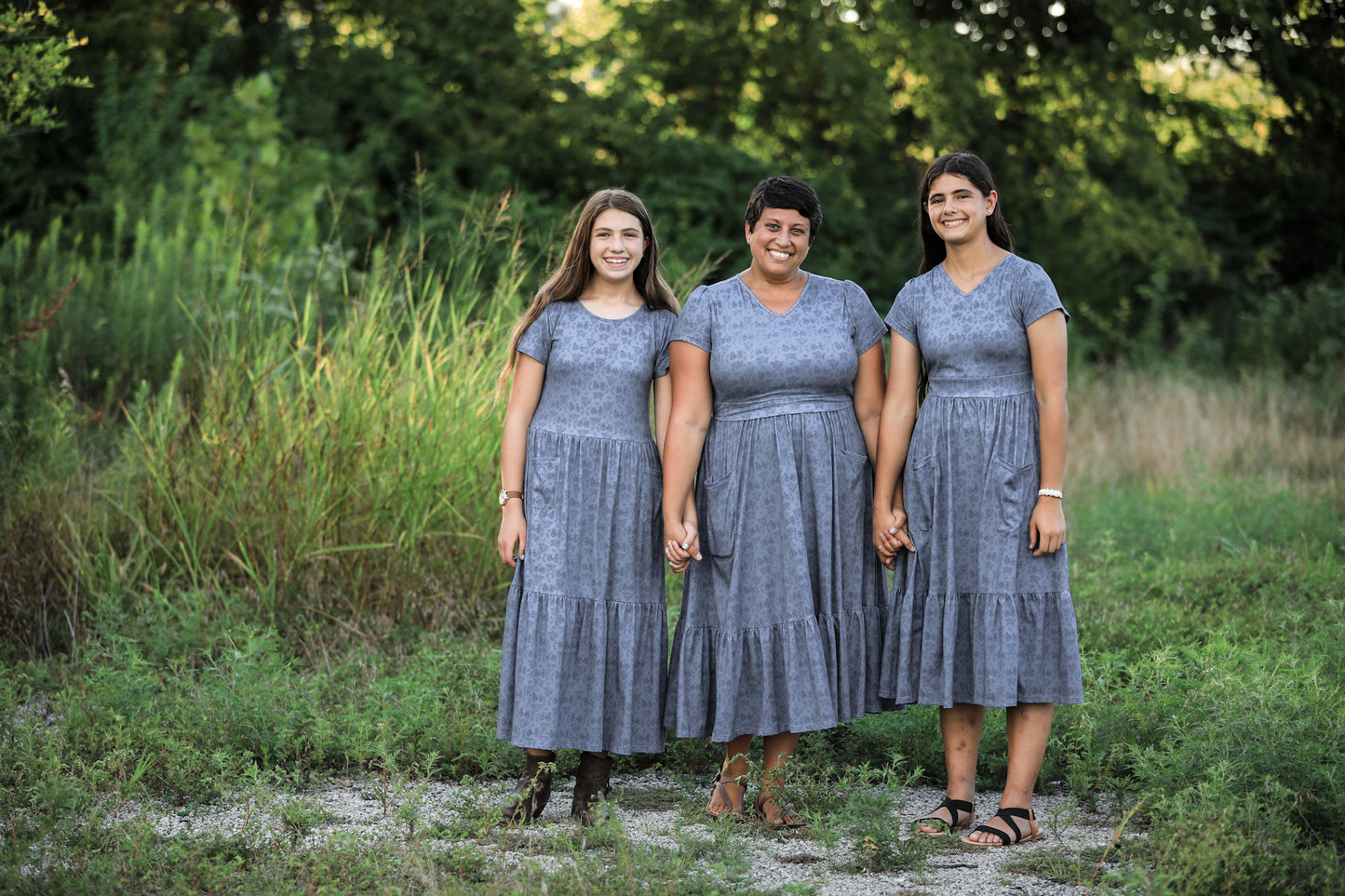 Periwinkle Pedals ~ Canterbury Patch Dress